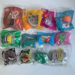 McDonald’s Happy Meal Toy Lot of 12 Space Jam Minions Skylanders Holiday Express